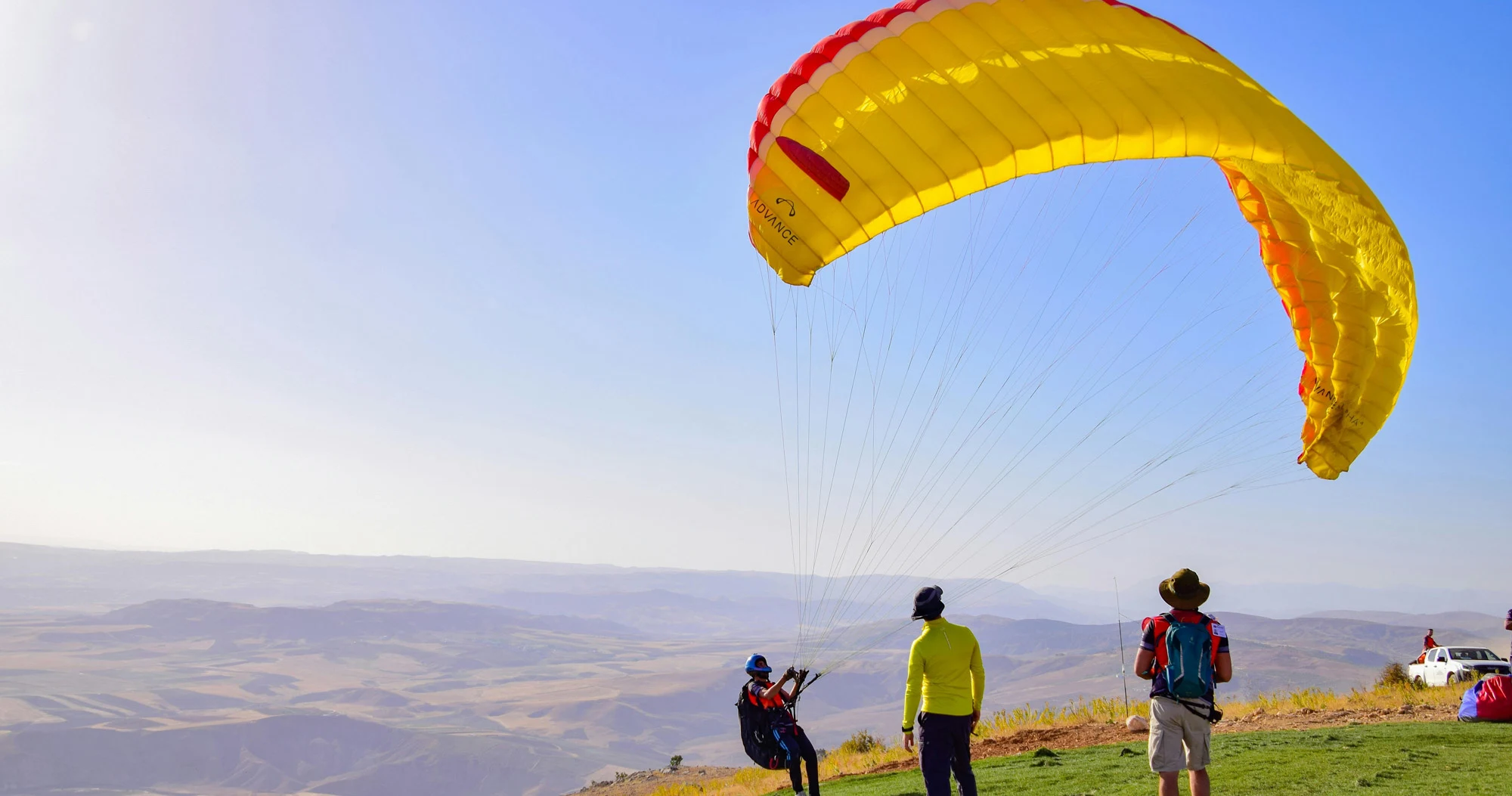 paragliding adventure