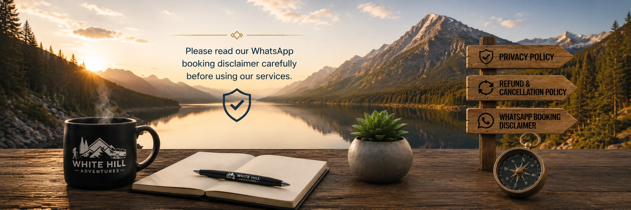 WhatsApp Booking Disclaimer