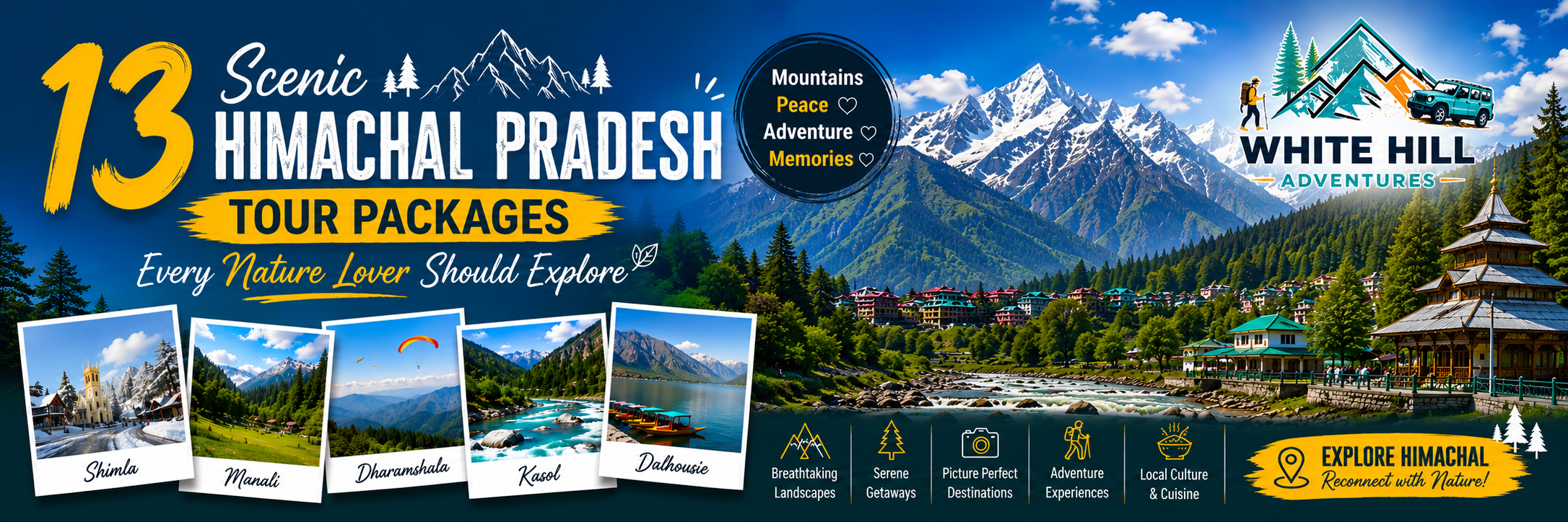 13 Scenic Himachal Pradesh Tour Packages Every Nature Lover Should Explore
