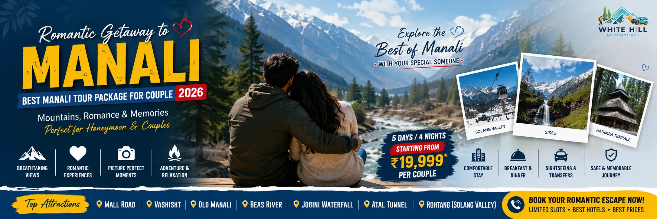 Best Manali Tour Package for Couple: Complete Travel Guide 2026